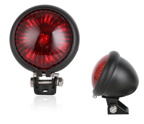 Retro Round LED Motorcycle Piranha Brake Light