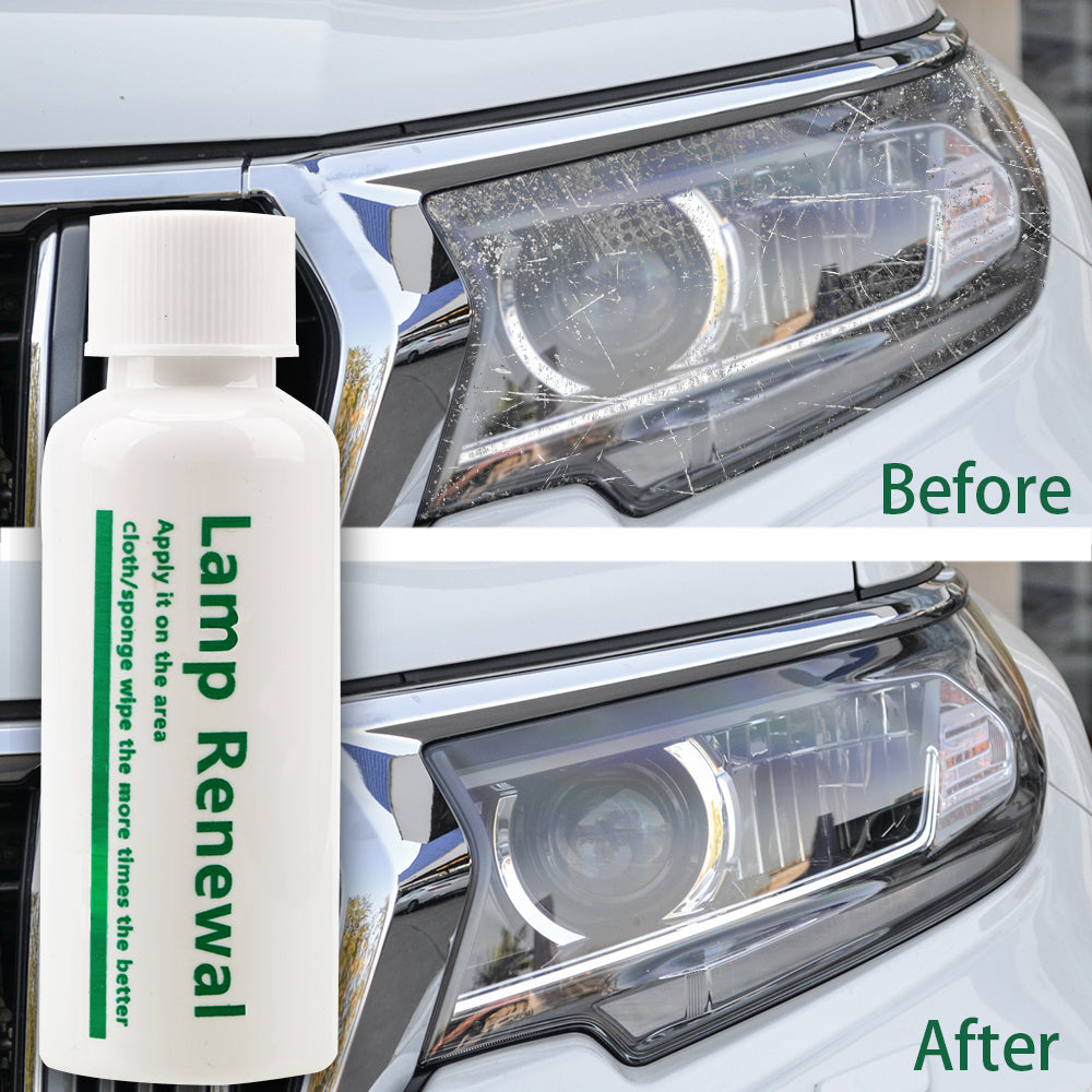 Automobile headlight repair liquid