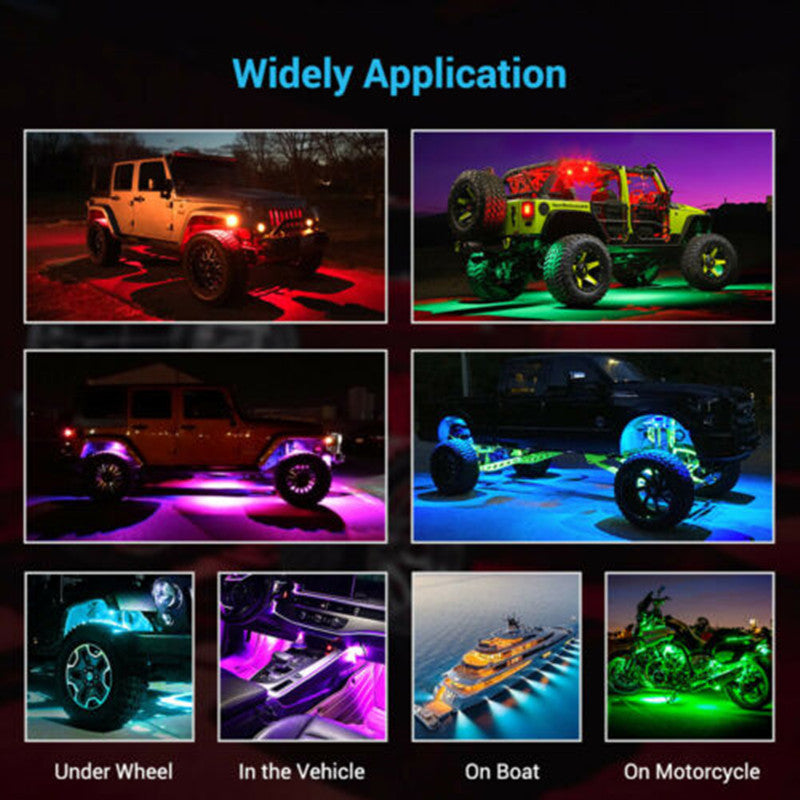 Automobile and Motorcycle APP Control Decorative Lights