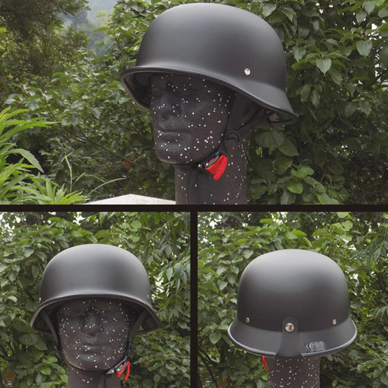 Steel helmet motorcycle helmet