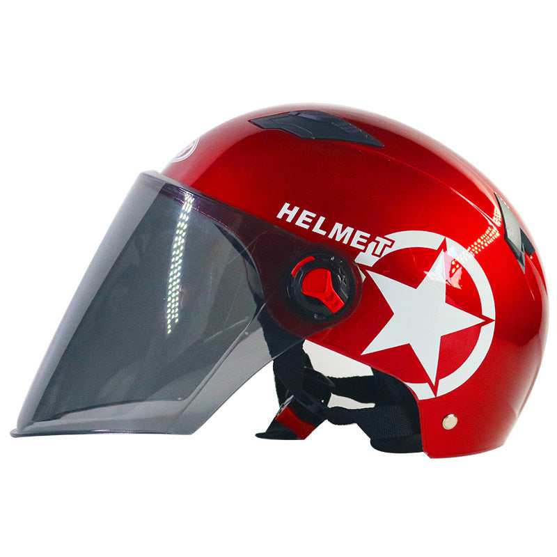 Electric car helmet unisex