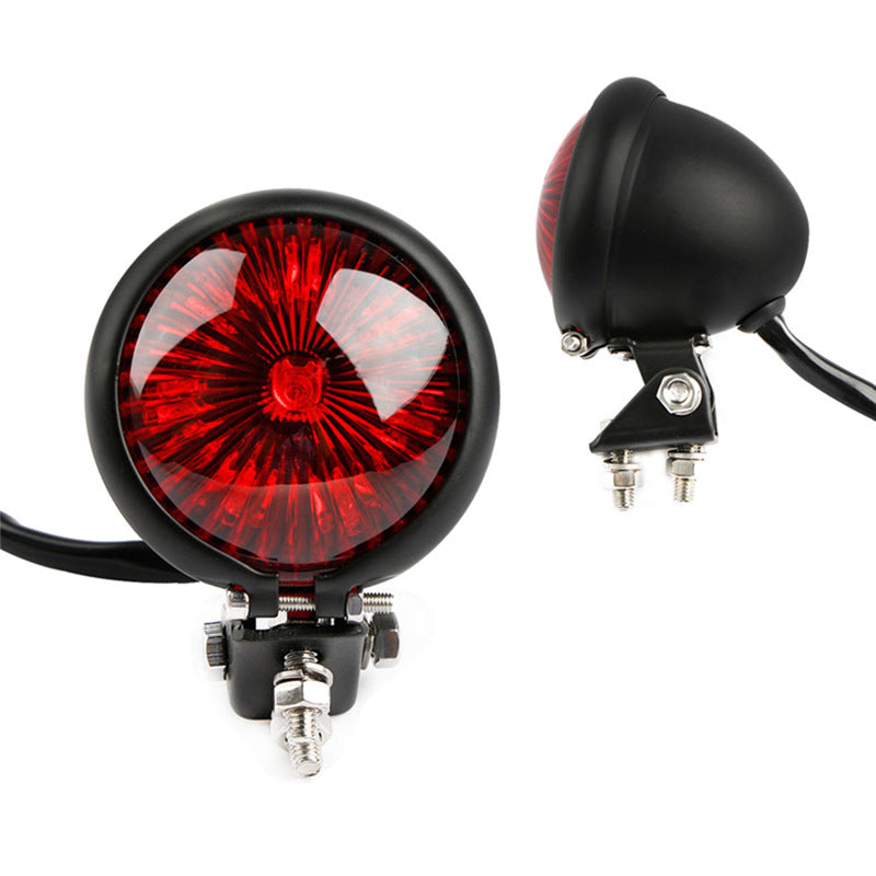 Retro Round LED Motorcycle Piranha Brake Light