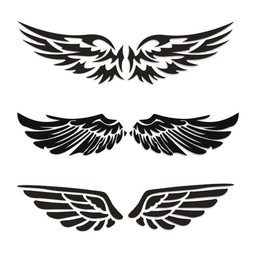 Spirit Point Angel Wing Sticker Car Sticker Rear Sticker Scratch Sticker Scar Sticker Rear View Mirror Sticker