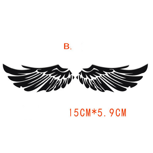 Spirit Point Angel Wing Sticker Car Sticker Rear Sticker Scratch Sticker Scar Sticker Rear View Mirror Sticker