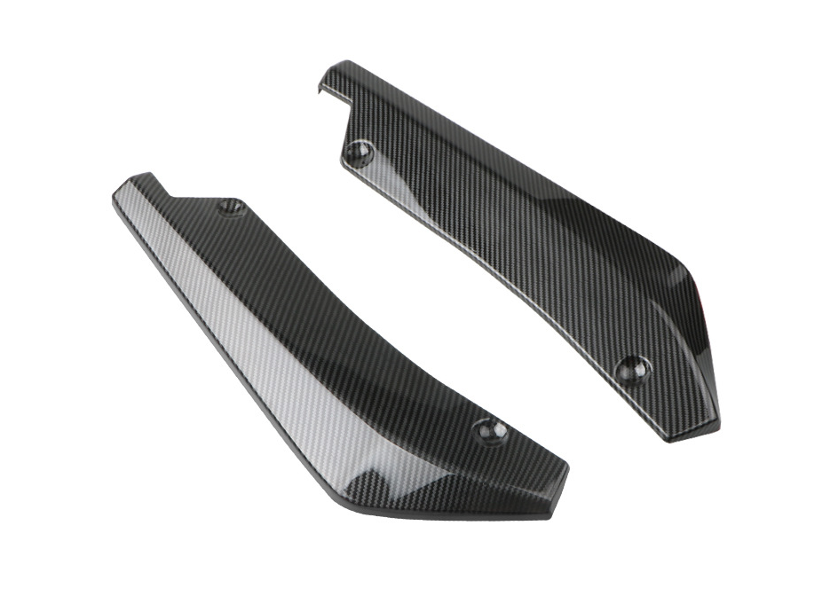 Car Modified Carbon Fiber Rear Corner, Small Rear Corner, Universal Rear Corner Decoration