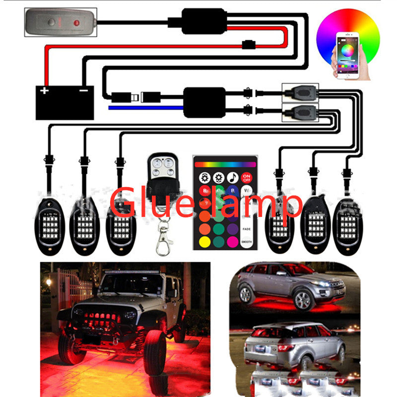 Automobile and Motorcycle APP Control Decorative Lights