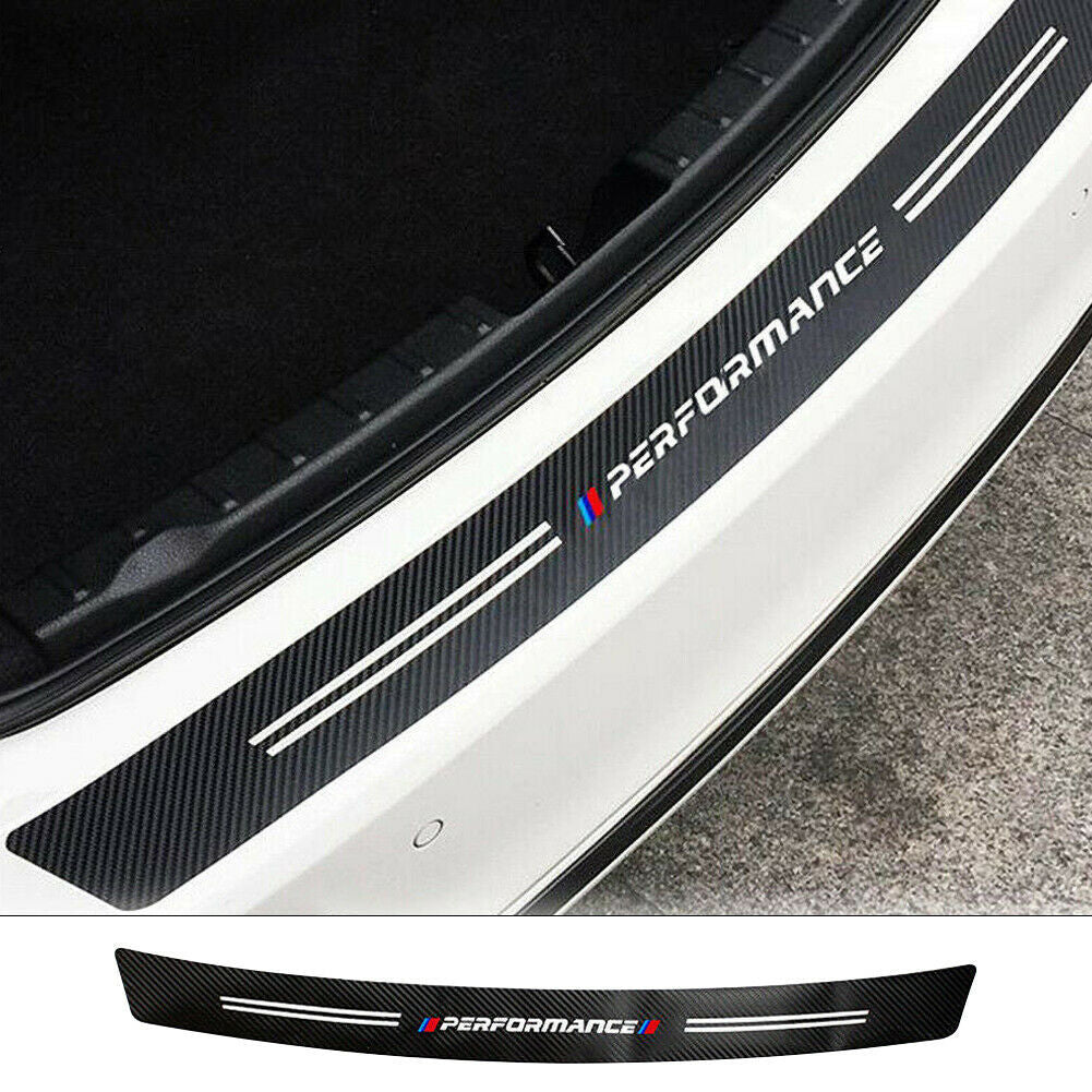 Carbon Fiber Car Rear Bumper Trunk Guard Protected Stickers Odyssey Spirior CRV Civic XR-V HR-V City Accord Jazz