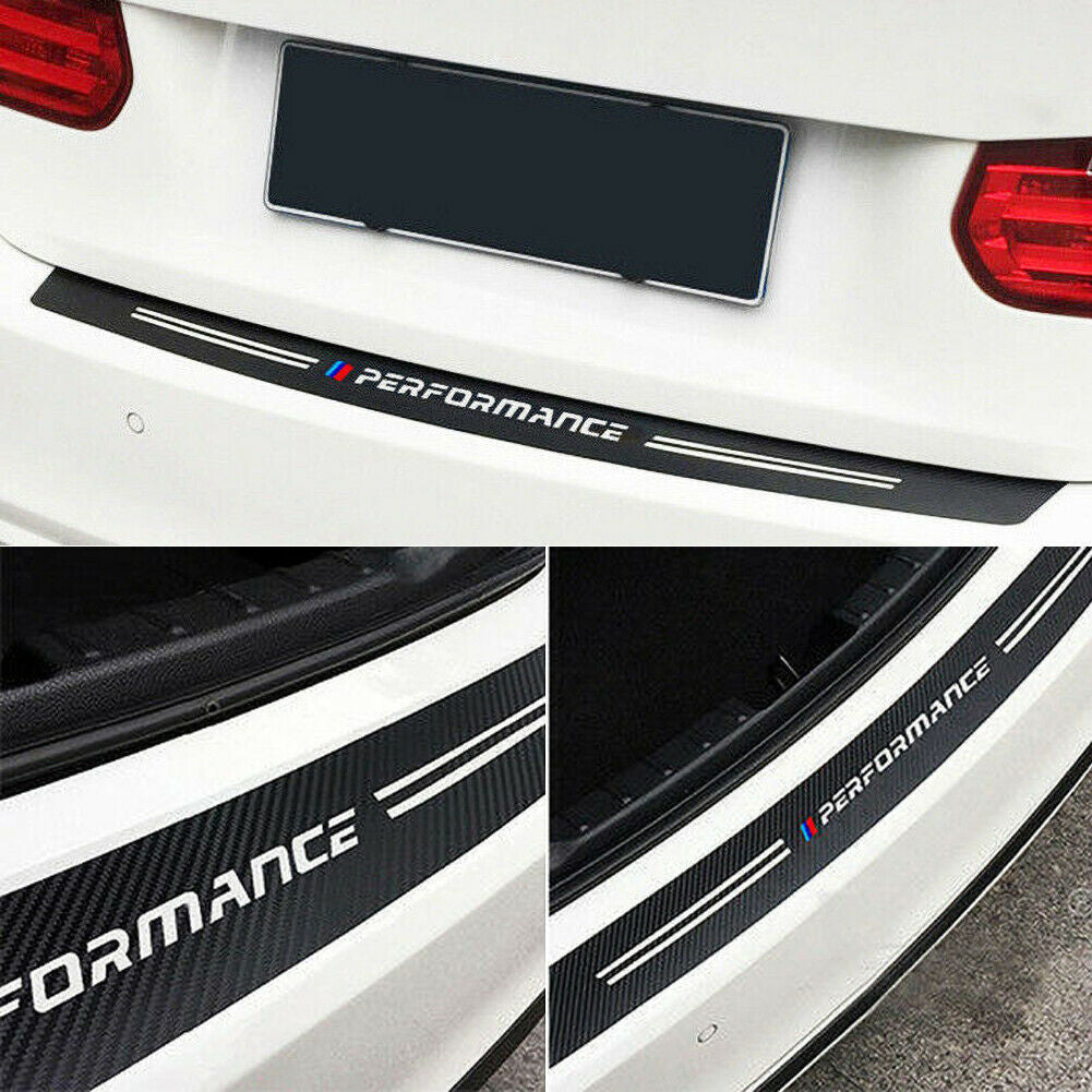 Carbon Fiber Car Rear Bumper Trunk Guard Protected Stickers Odyssey Spirior CRV Civic XR-V HR-V City Accord Jazz