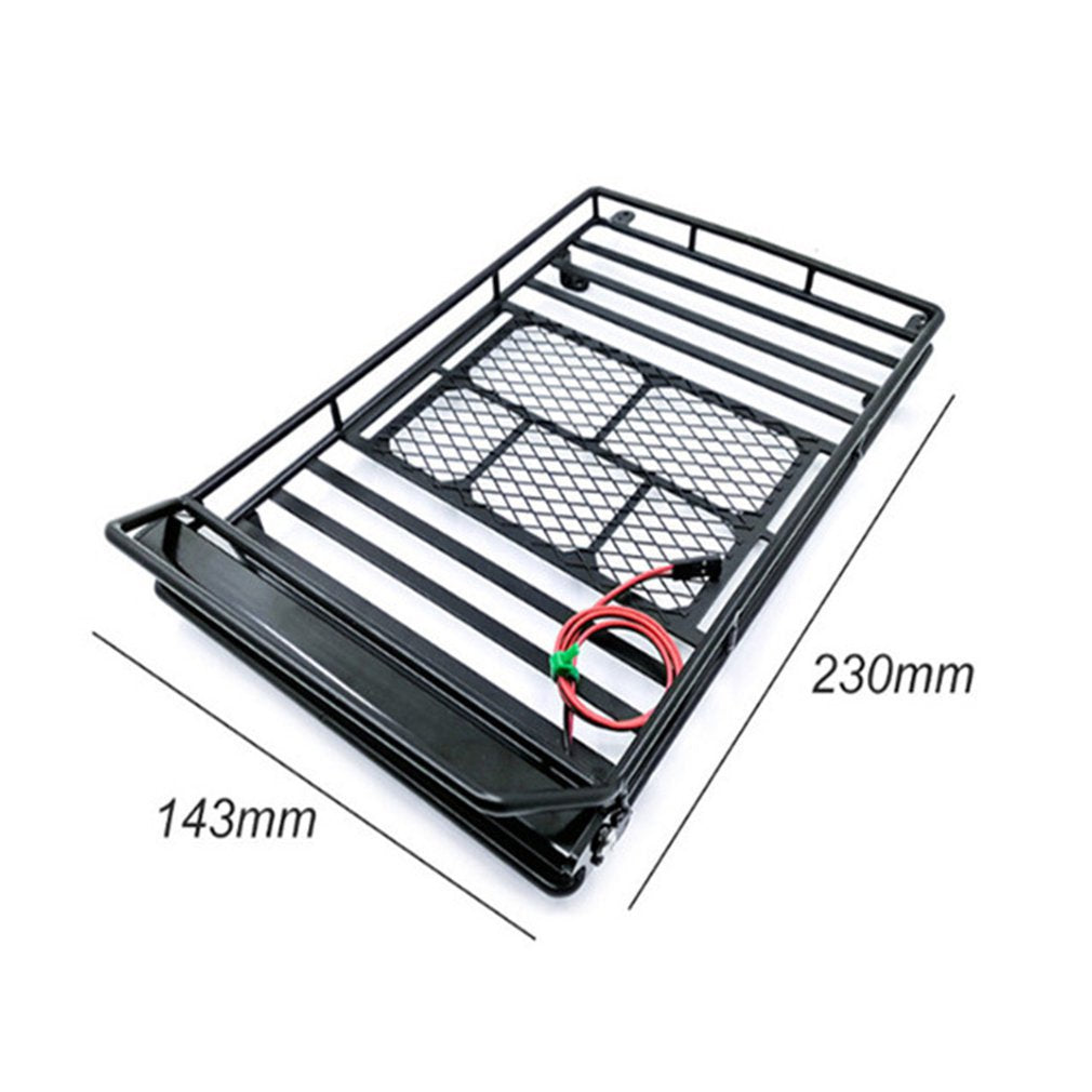 Simulation Climbing Car Luggage Rack Scx10 Trx4 D90 Tf2 Axial Cc01 Universal Luggage Rack