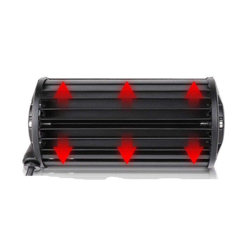 Factory Direct Cross-Border Special For Car Led Headlights Miki 4 Row 144W Work Light Off-Road Car Roof Front Bumper Spotlight