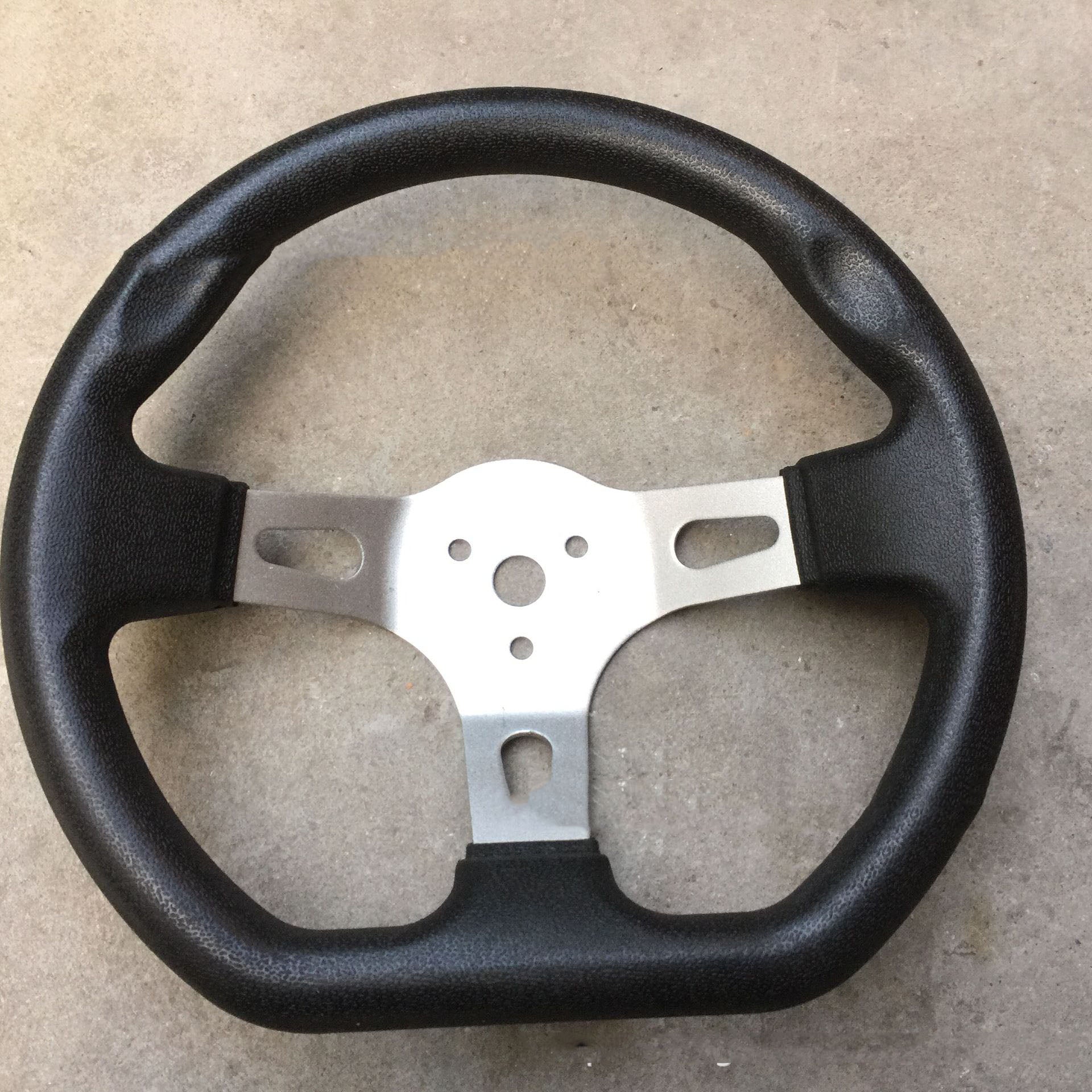 Steering Wheel For Four-Wheel Karting, 27 Cm Diameter Steering Wheel