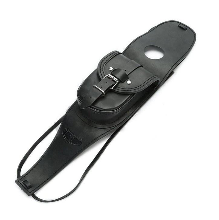 Premium Leather Waterproof Backpack Black Retro Fuel Tank Bag Tank Pouch Fit For Sportster XL 883 1200 Models