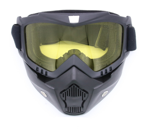 Moto Battery Car Splash Windshield Fog Goggles