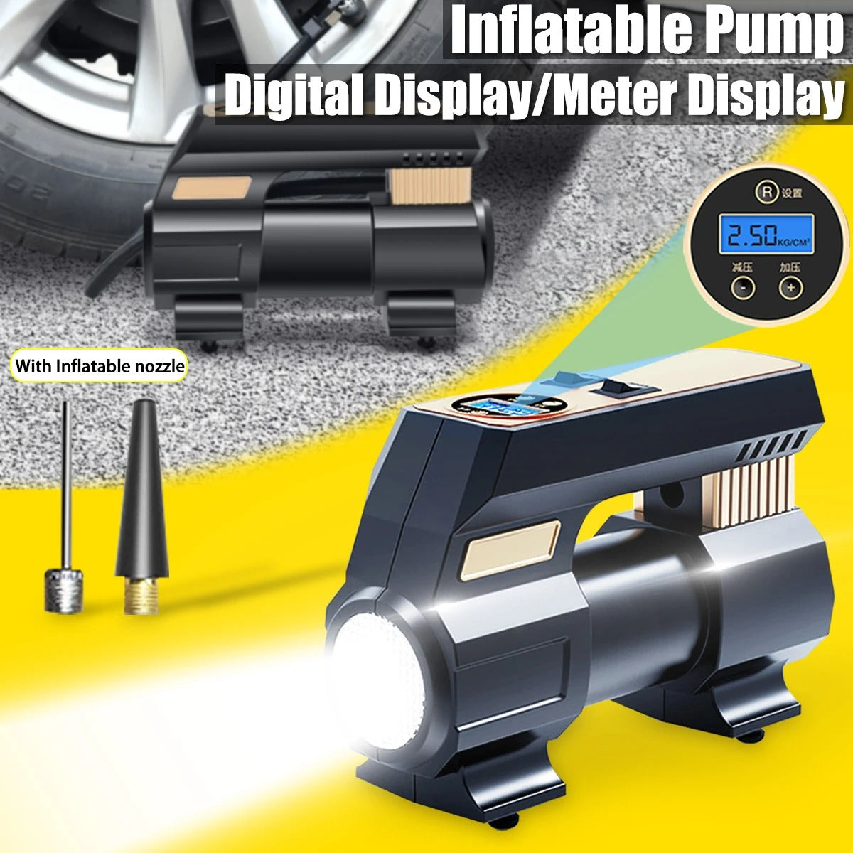 Car Tire Air Pump