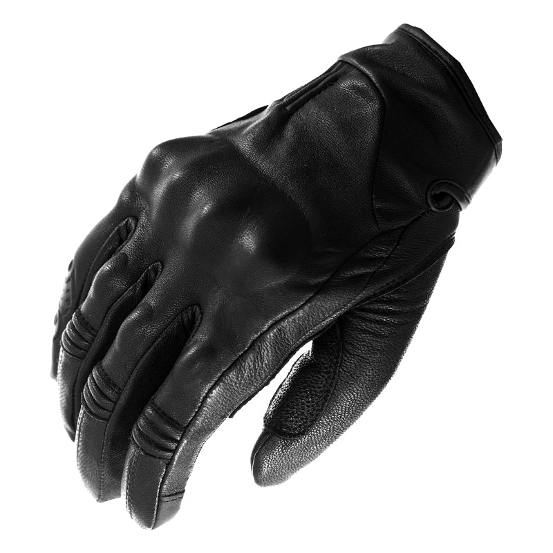 Motorcycle leather gloves