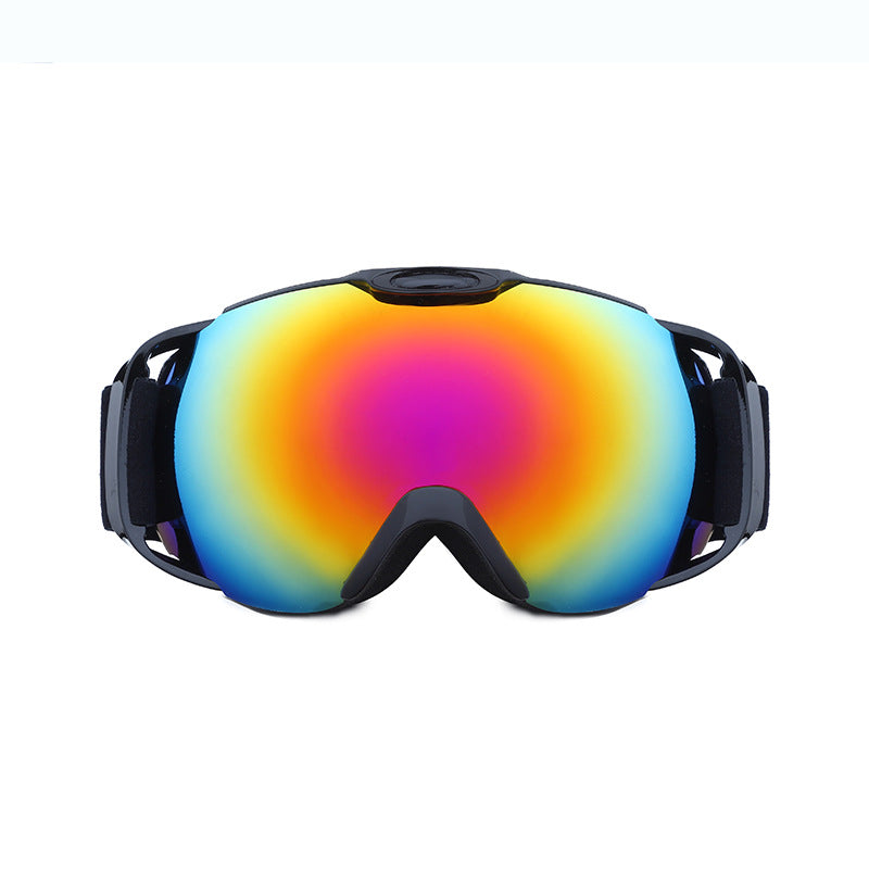 Wholesale Ski Goggles Outdoor Equipment Mountaineering Goggles Double Anti-fog HX05 With Handle