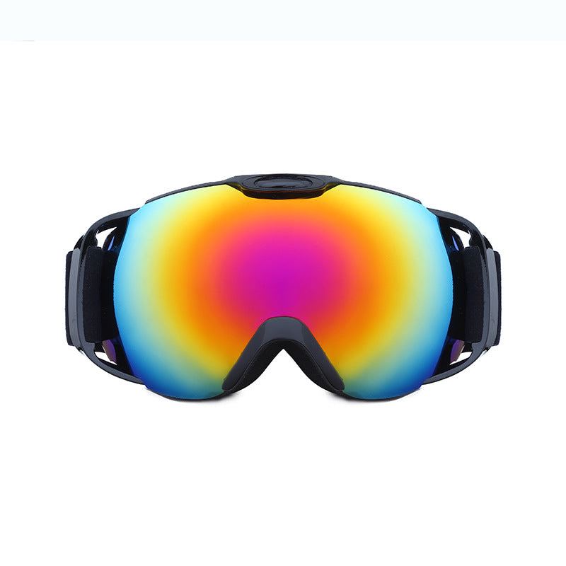 Wholesale Ski Goggles Outdoor Equipment Mountaineering Goggles Double Anti-fog HX05 With Handle