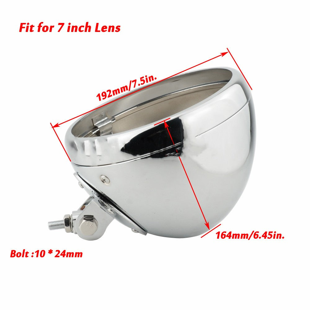 7 Inch Motorcycle Headlamp Housing