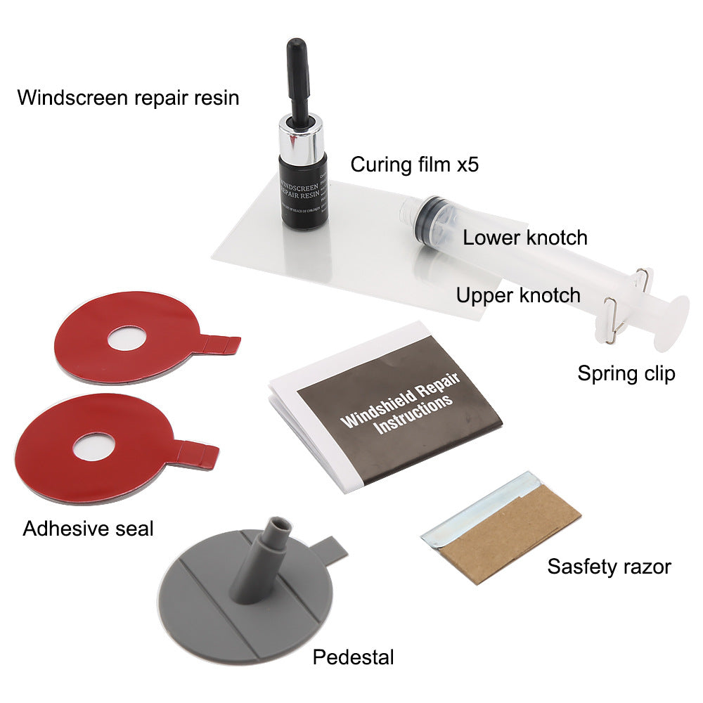 DIY Car Windshield Repair Kit