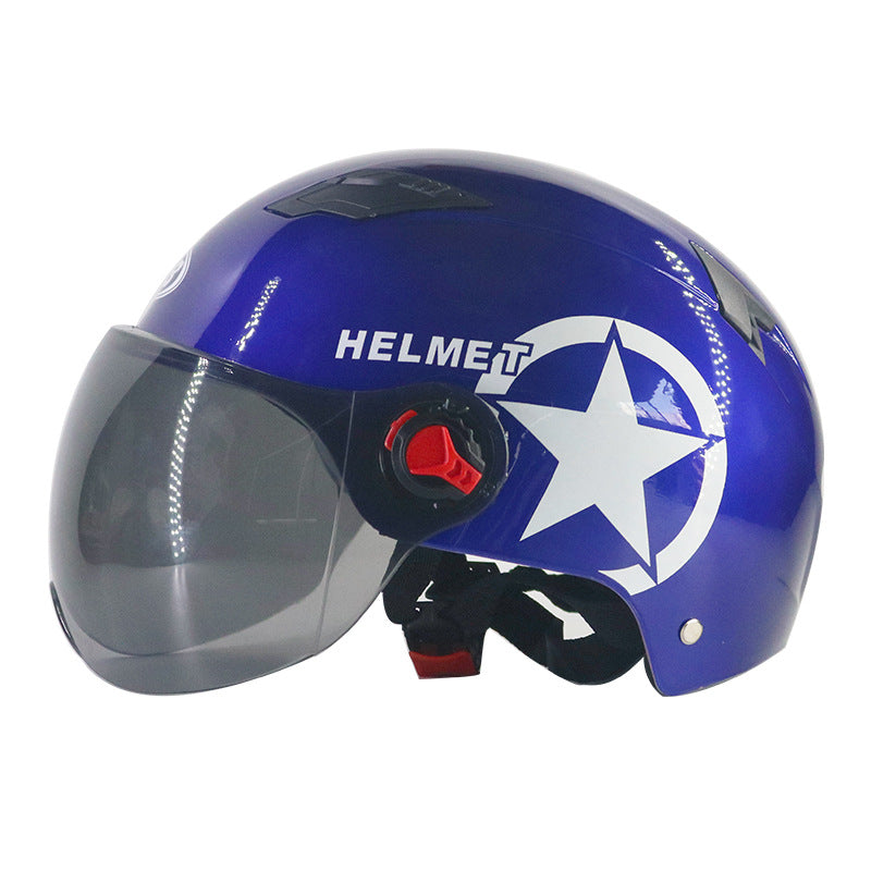 Electric car helmet unisex