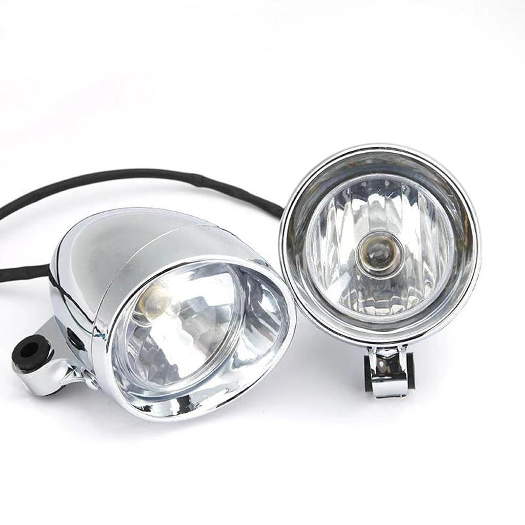 Retro Bullet Type Installation Auxiliary Small Fog Lamp Spotlight