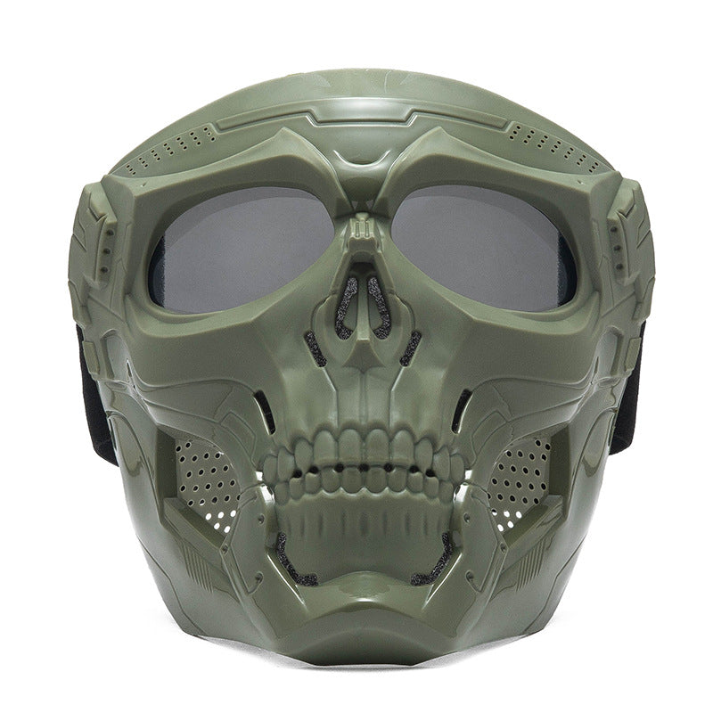 Skull Riding Mirror Windproof Goggles Unisex