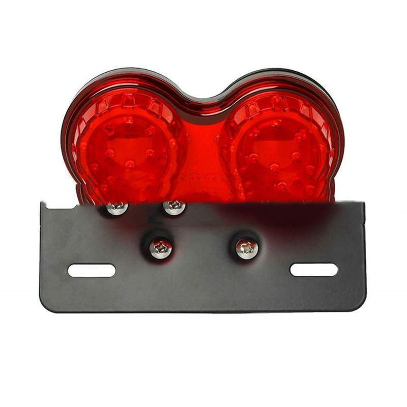 Motorcycle Modified LED Tail Light, Brake Light, Turn Signal, Rear Tail Light, Double Head