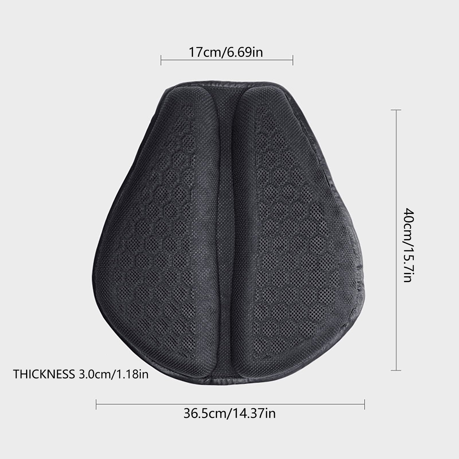 Motorcycle Cushion Shock Absorption Thickened, Sun Proof And Breathable