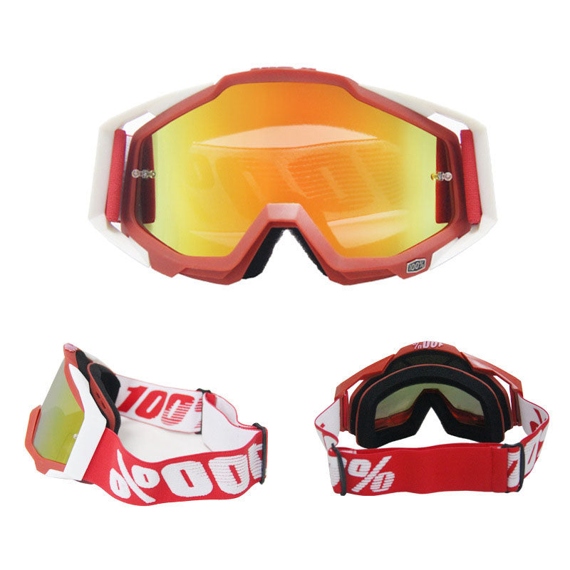 No Nose Pads Adult Outdoor Off-road Motorcycle Goggles Track Woodland Goggles