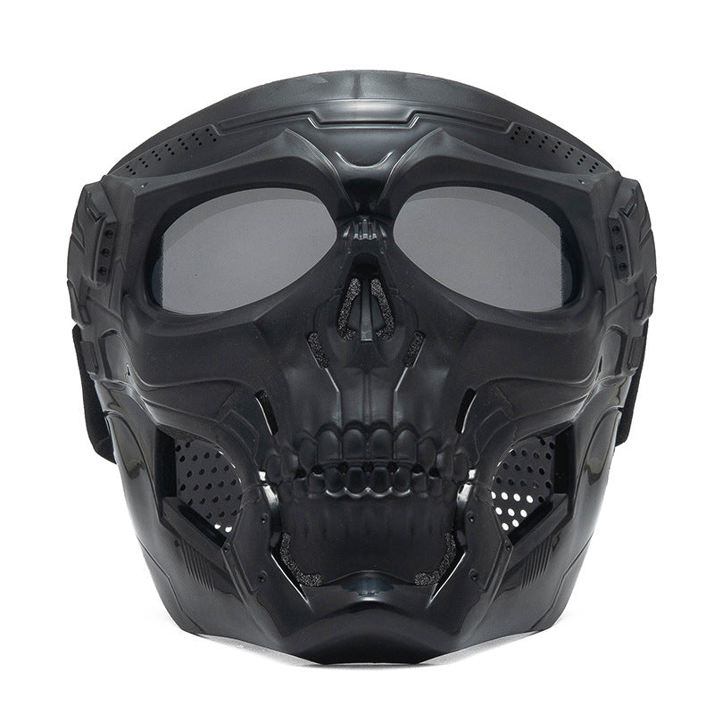 Skull Riding Mirror Windproof Goggles Unisex