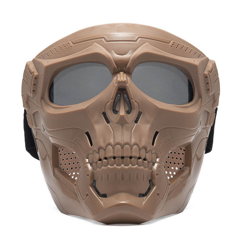 Skull Riding Mirror Windproof Goggles Unisex