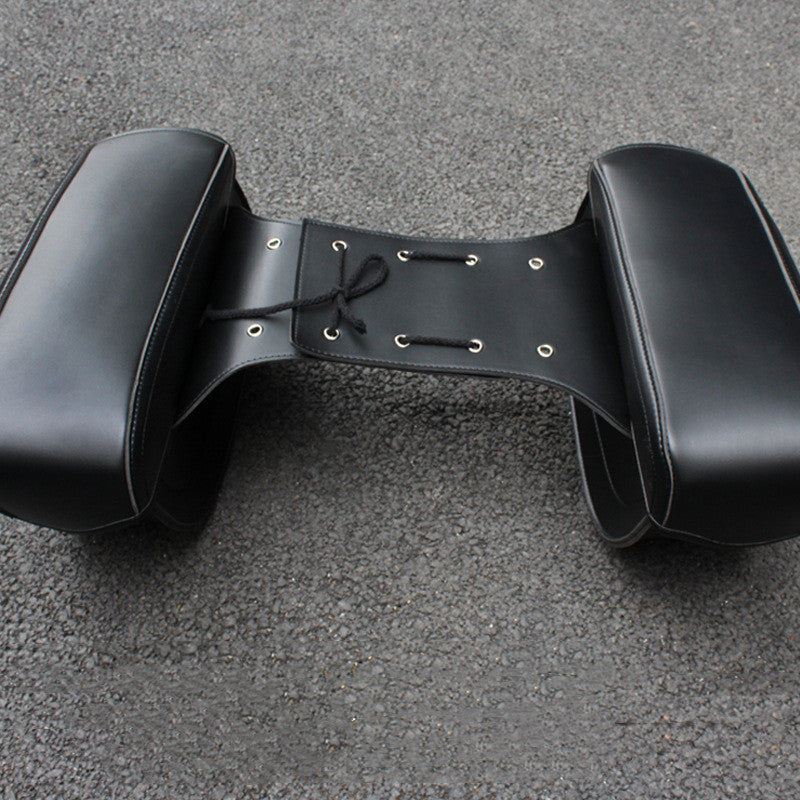 Motorcycle Side Box Retro Wind PU