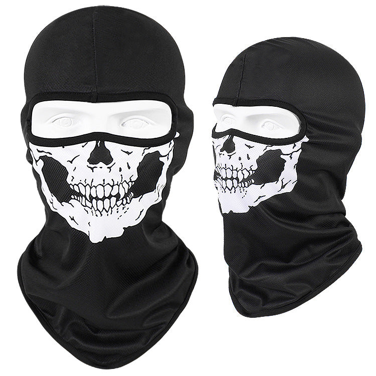 Sunscreen Quick Dry Head Cover Motorcycle Breathable Skull Mask