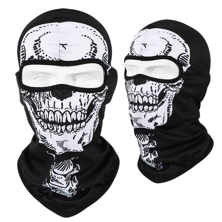 Sunscreen Quick Dry Head Cover Motorcycle Breathable Skull Mask