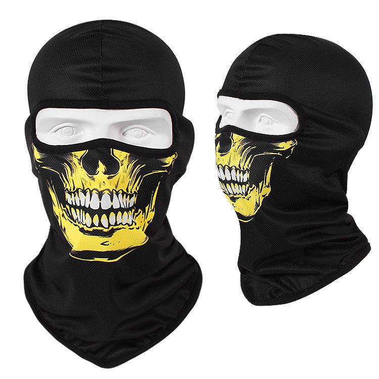 Sunscreen Quick Dry Head Cover Motorcycle Breathable Skull Mask