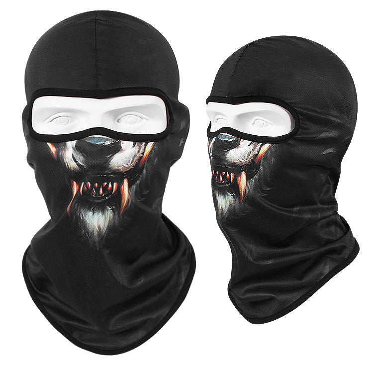 Sunscreen Quick Dry Head Cover Motorcycle Breathable Skull Mask