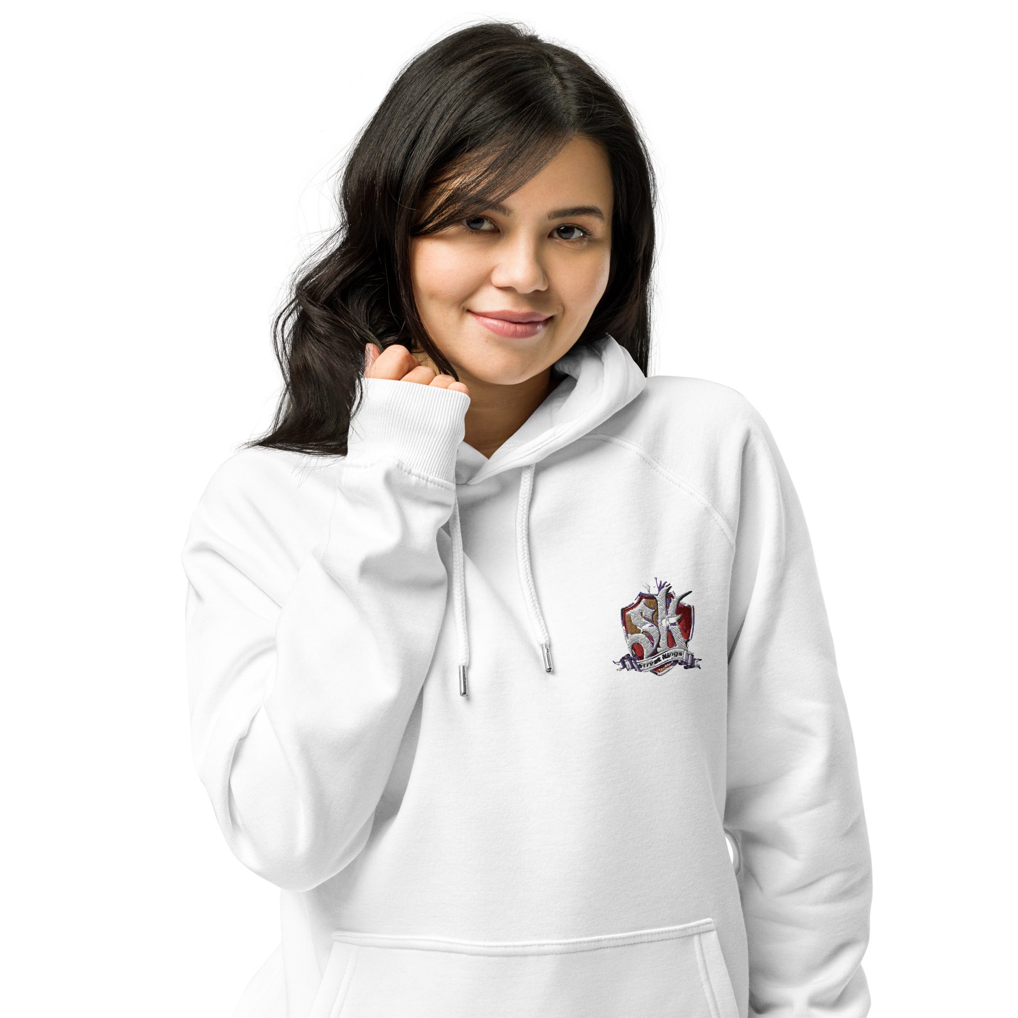 Unisex raglan hoodie
