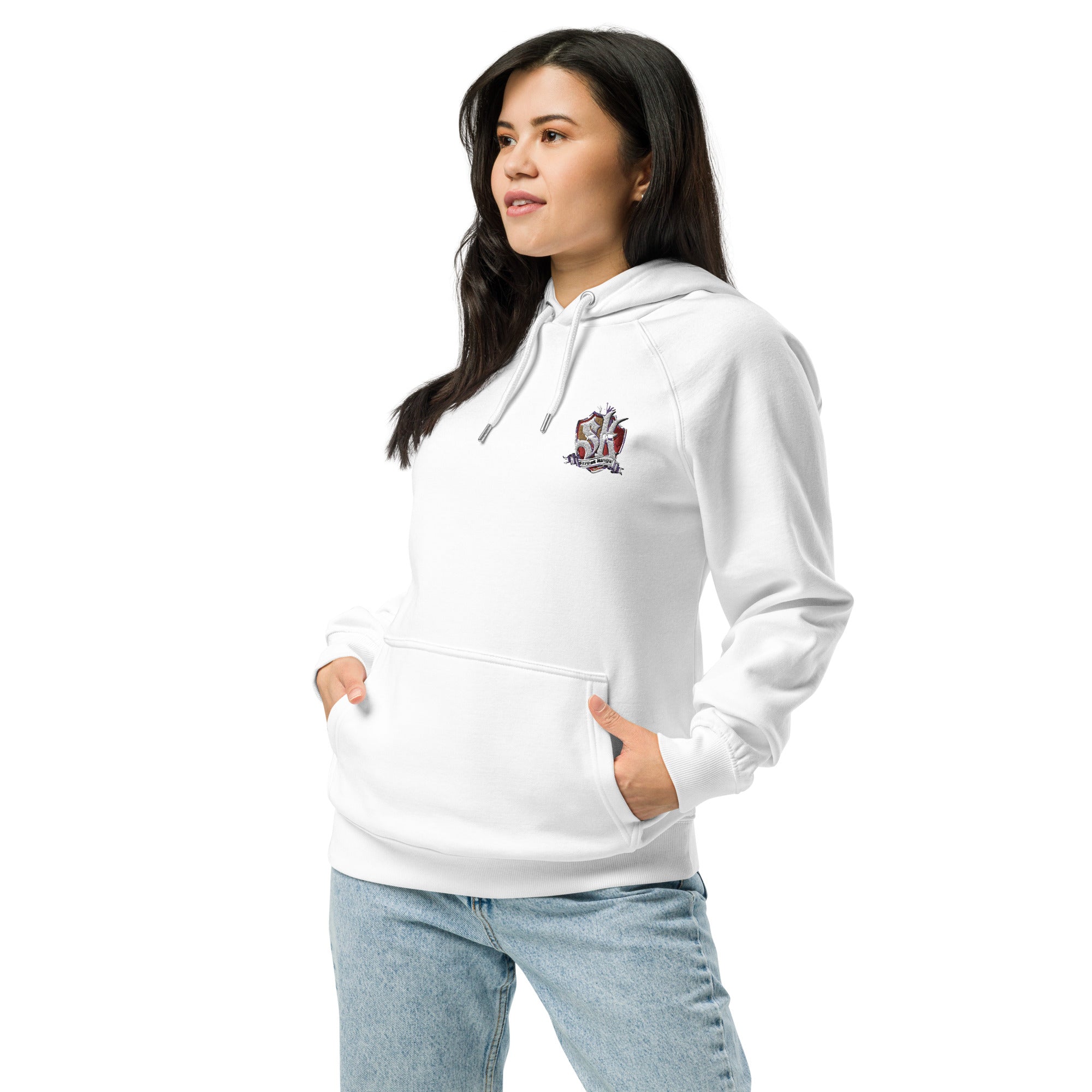 Unisex raglan hoodie