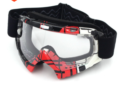 Anti-twist and anti-fall motorcycle goggles