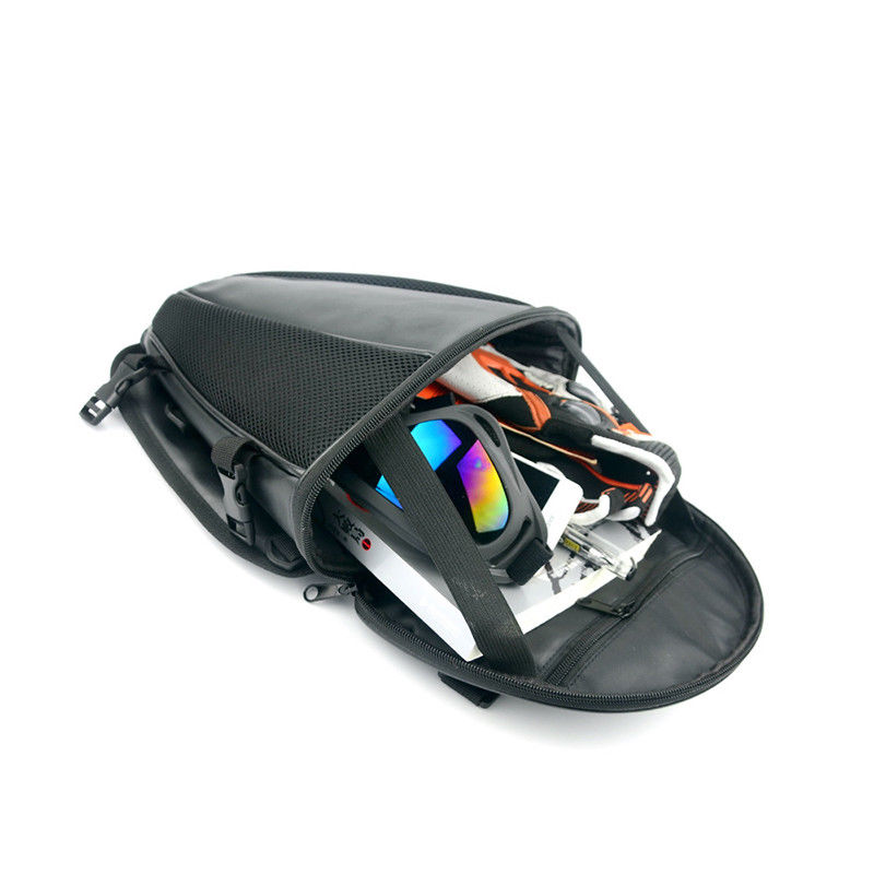 1X Motorcycle Tail Bag Back Seat Storage Backpack Carry Hand Shoulder Waterproof