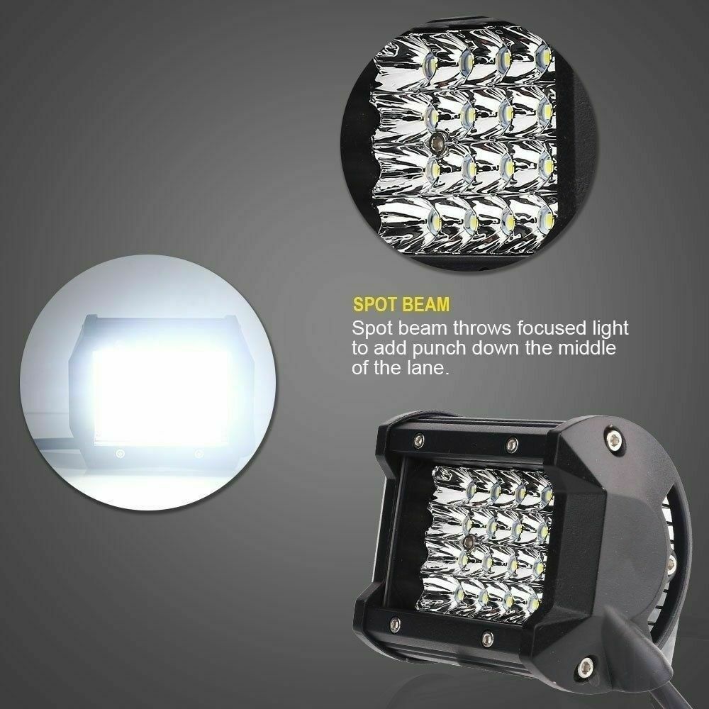 200W Working Light Spotlight Strip Light Cross Country Roof Spotlight