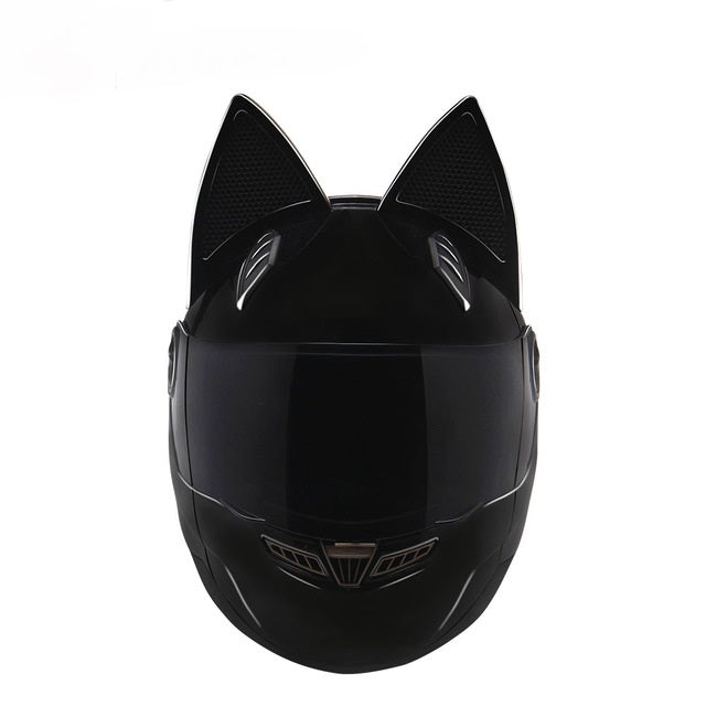 Full Helmet Locomotive Headless Rider Personality Cat Ears Full Cover