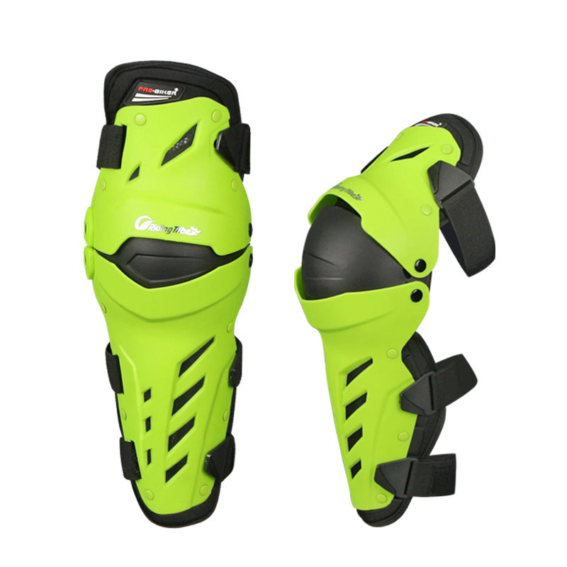 Three-Color Motorcycle Riding Two-Piece Anti-Fall And Wear-Resistant Knee Pads