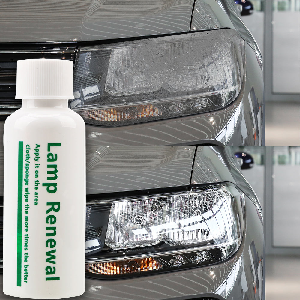 Automobile headlight repair liquid