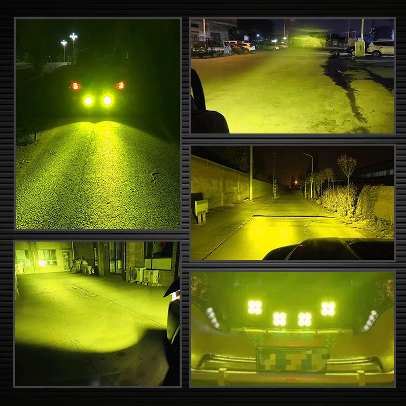Off-Road LED Square Spotlight For Truck Car