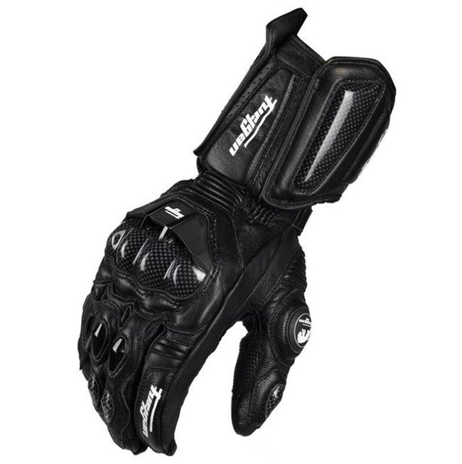 Breathable Carbon Motorcycle Riding Gloves Fiber Leather Drop-Resistant Four Seasons