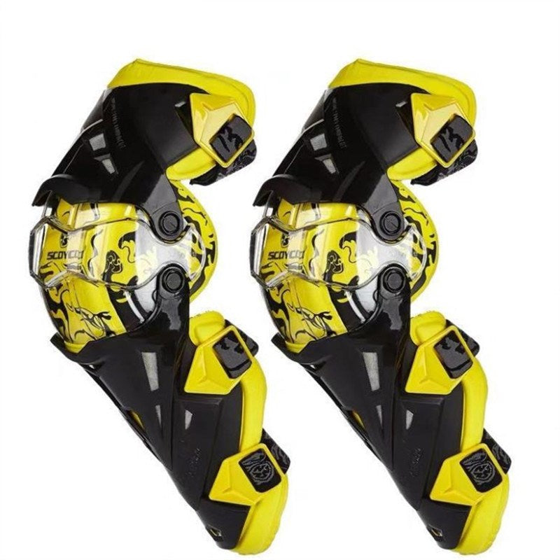Motorcycle Anti-fall Knee Pads and Windproof Protective Gear