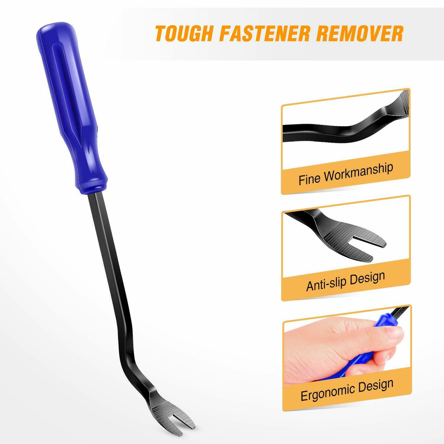 Car Trim Removal Tool Kit Set Door Panel Fastener Auto Dashboard Plastic Tools