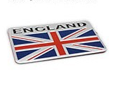 National Flag Metal Car Sticker