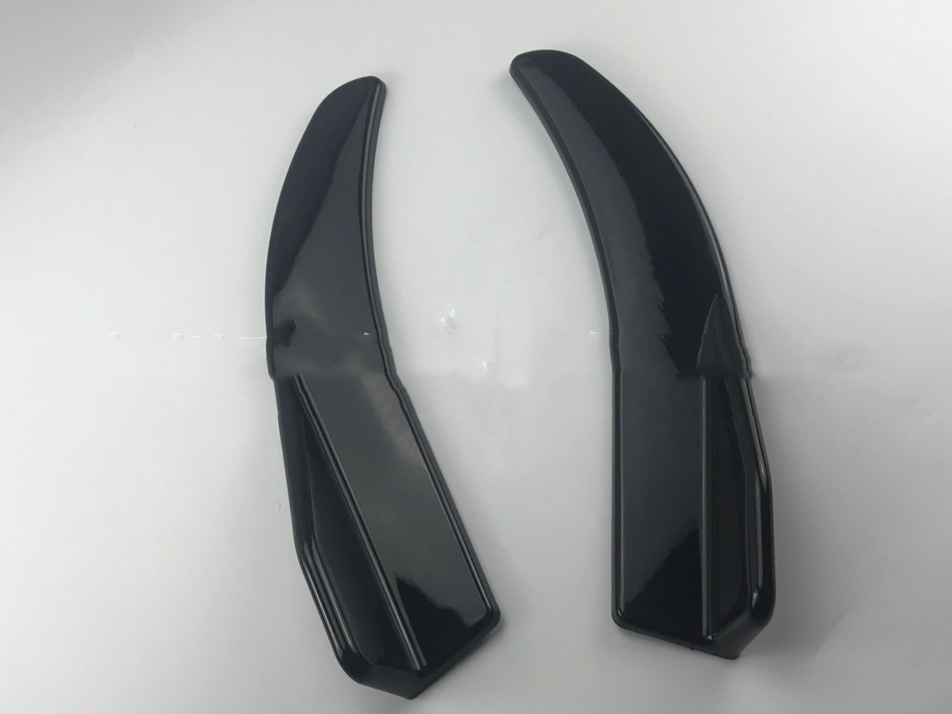 Car Refitted Front And Rear Deflector Light Carbon Fiber